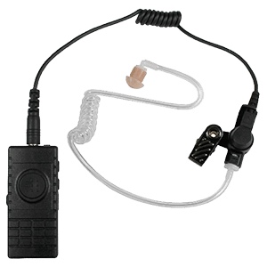 Pryme BTH-300-MAX with clear tube earphone